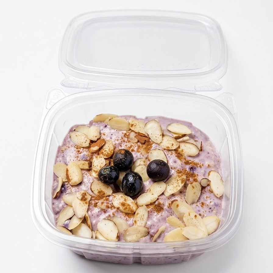 Avena Overnight de Blueberry y Plátano – 280 g