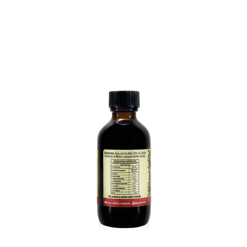 Sugar-Free Mexican Vanilla Extract 60ml - Gaya