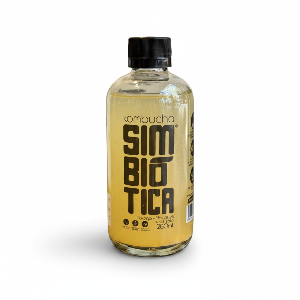 Kombucha Naranja Maracuyá 250ml - Simbiótica