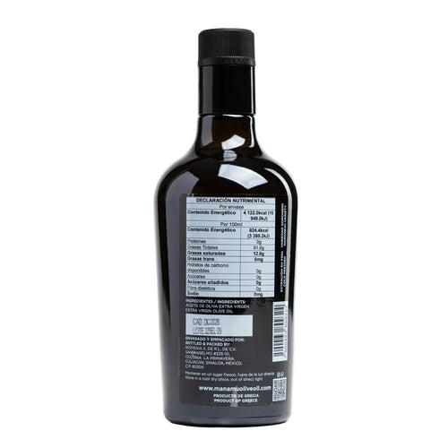 Aceite de oliva extra virgen ultra premium griego 500 ml – Mánamu