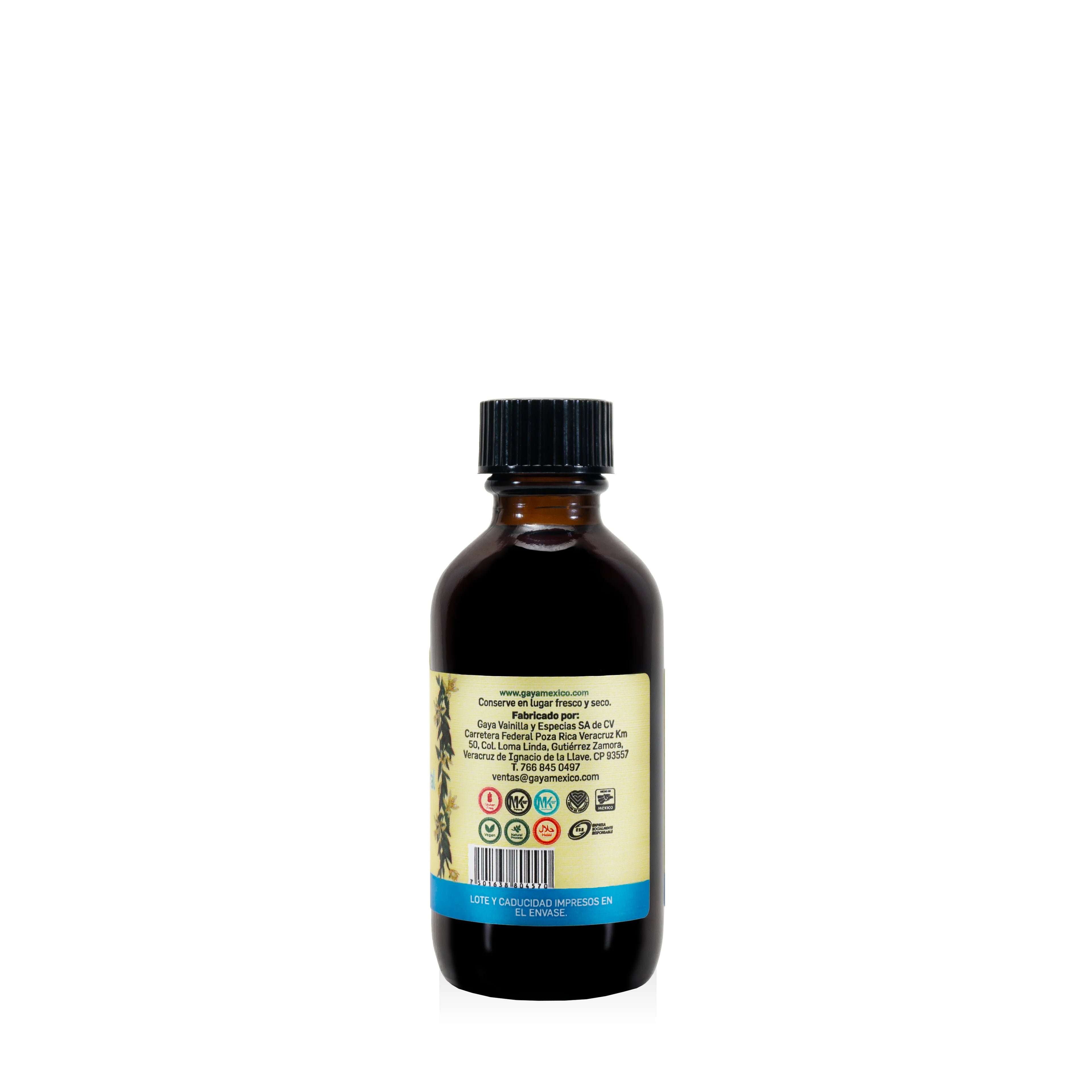 Extracto Natural de Vainilla Tahití 60ml - Gaya