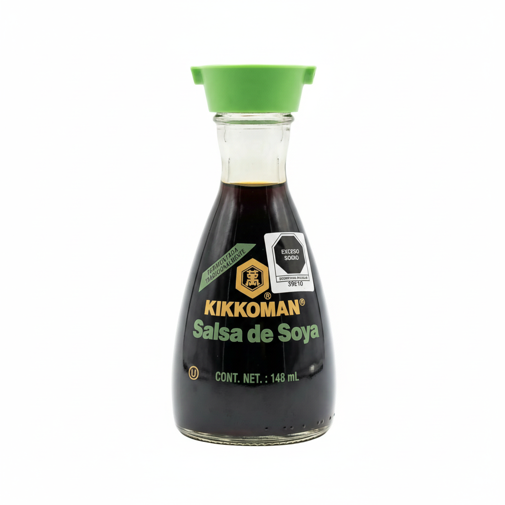 Salsa de Soya Kikkoman Menos Sodio 148 ml