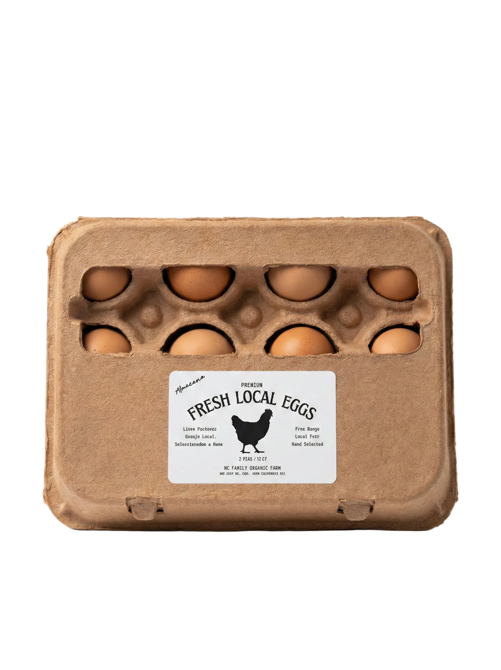 Huevos de Libre Pastoreo – Granja Local 12 pzas