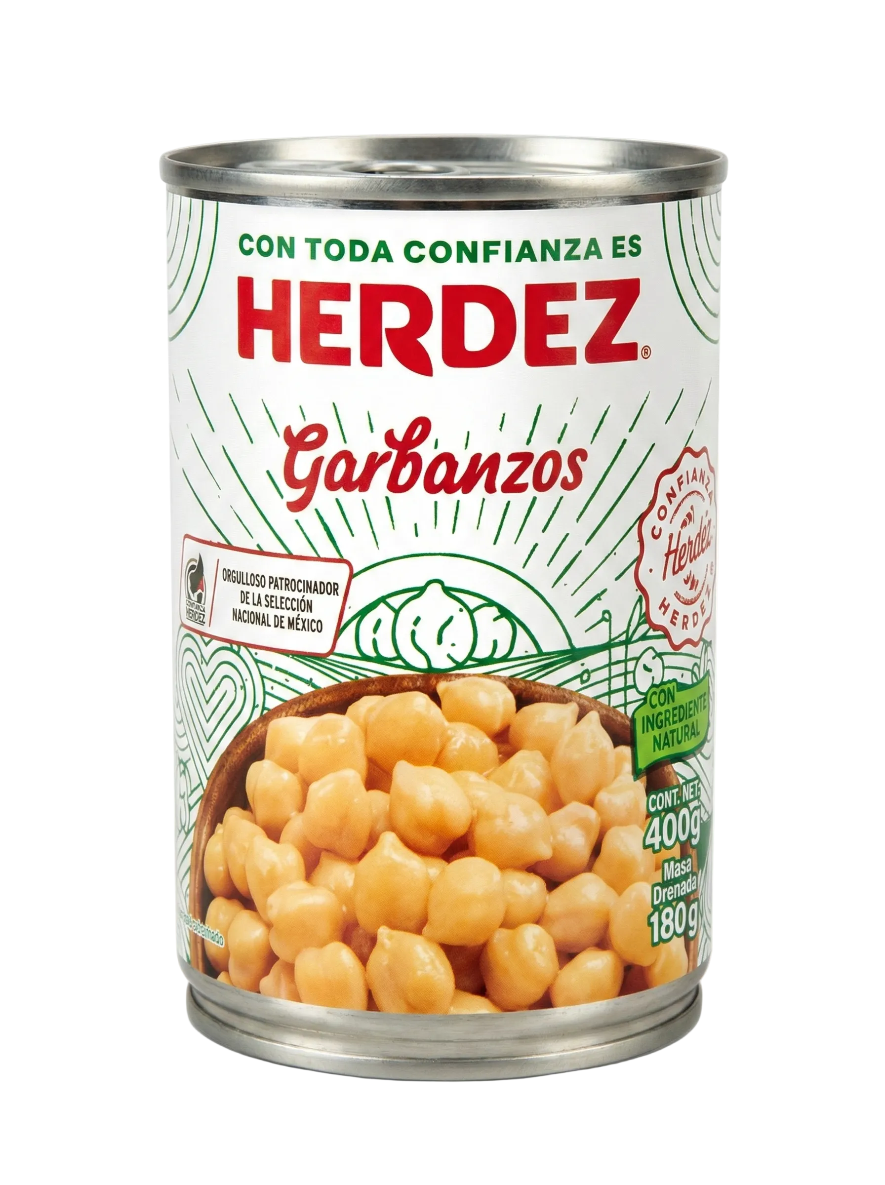 Garbanzo Herdez 400 g