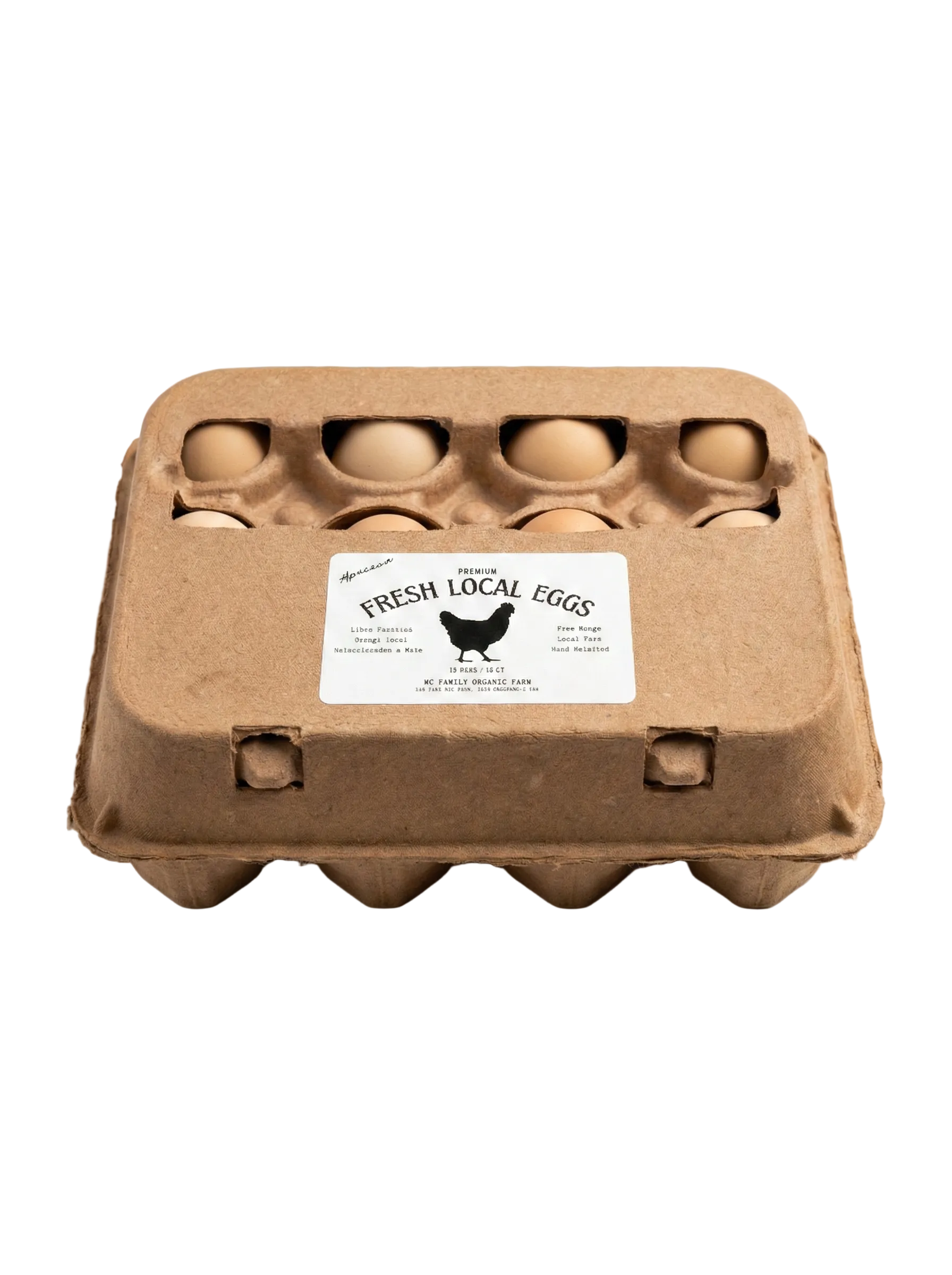 Huevos de Libre Pastoreo – Granja Local 12 pzas