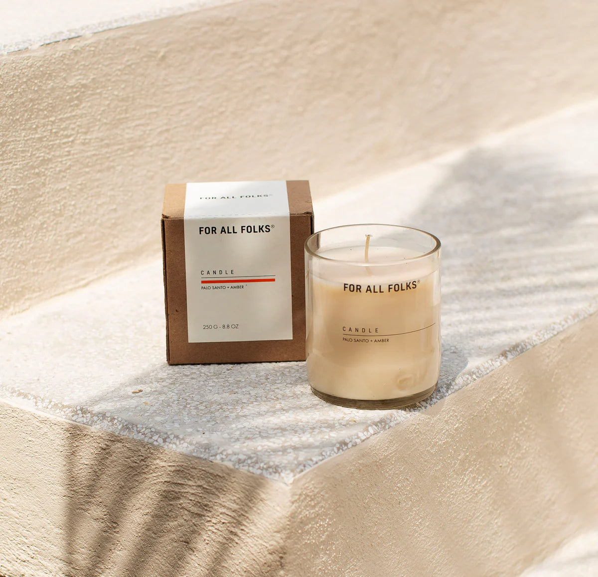 Vela Palo Santo + Amber - For All For Folks