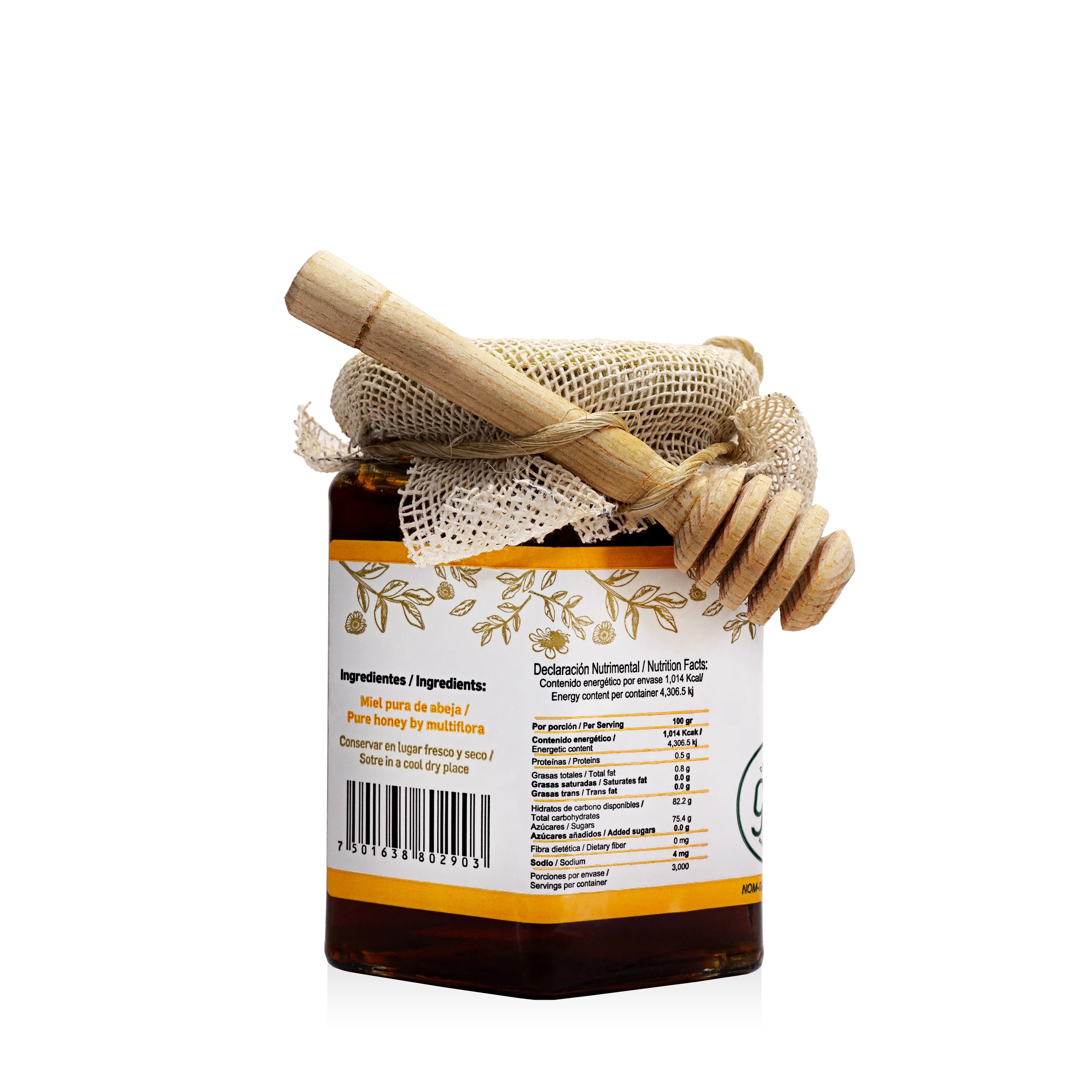 Miel de Abeja Natural Multiflora 300g - Gaya