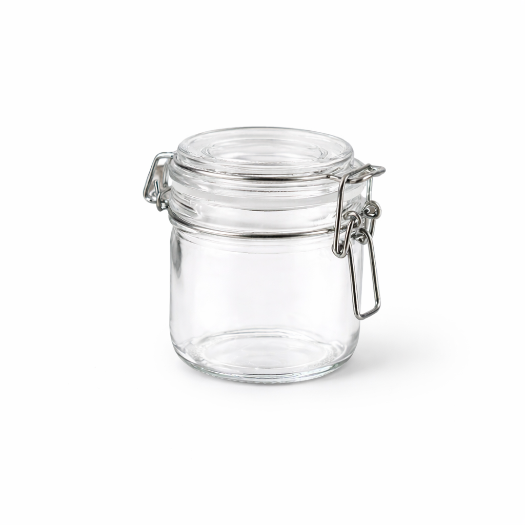 Frasco de vidrio hermético – 200 ml