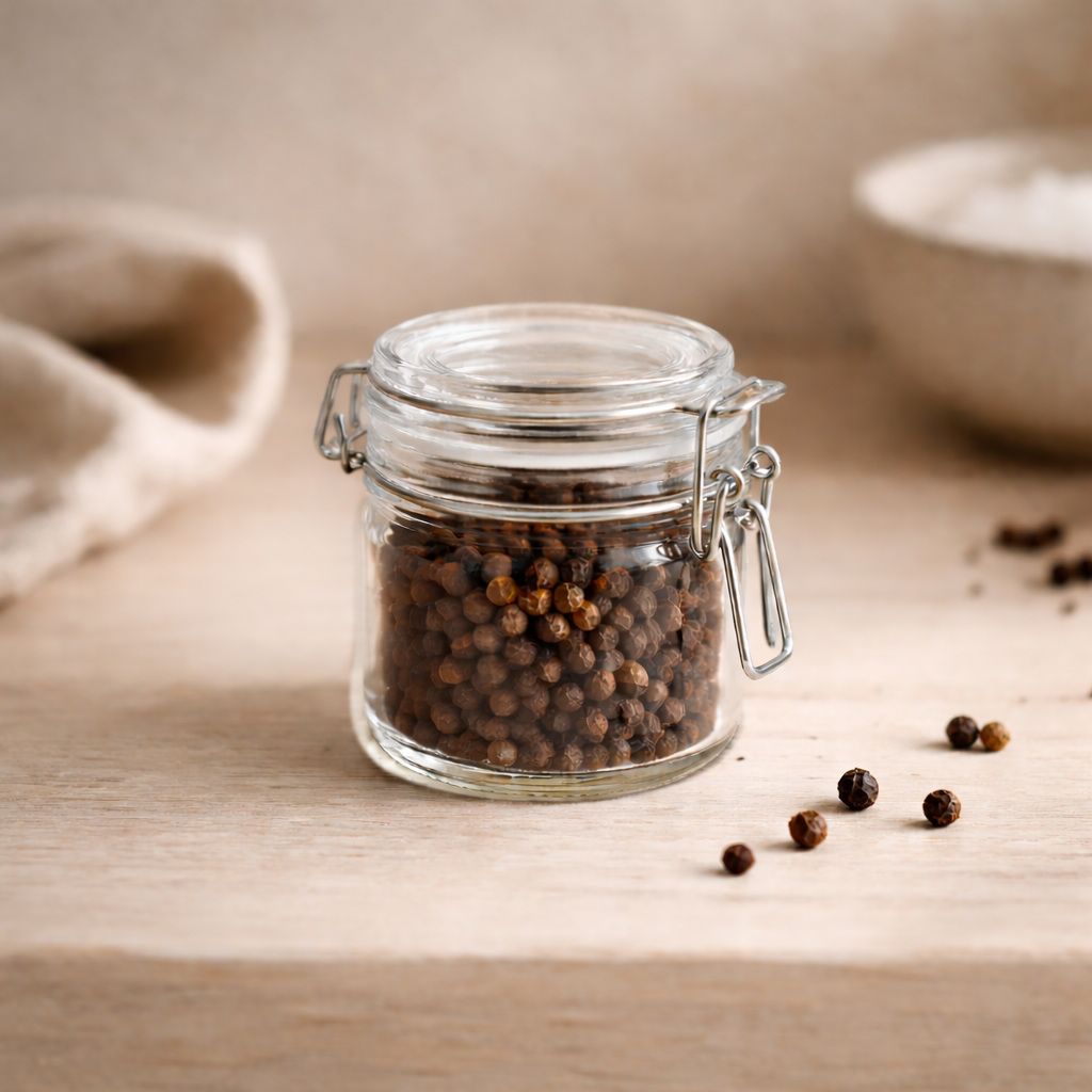 Frasco de vidrio hermético – 200 ml