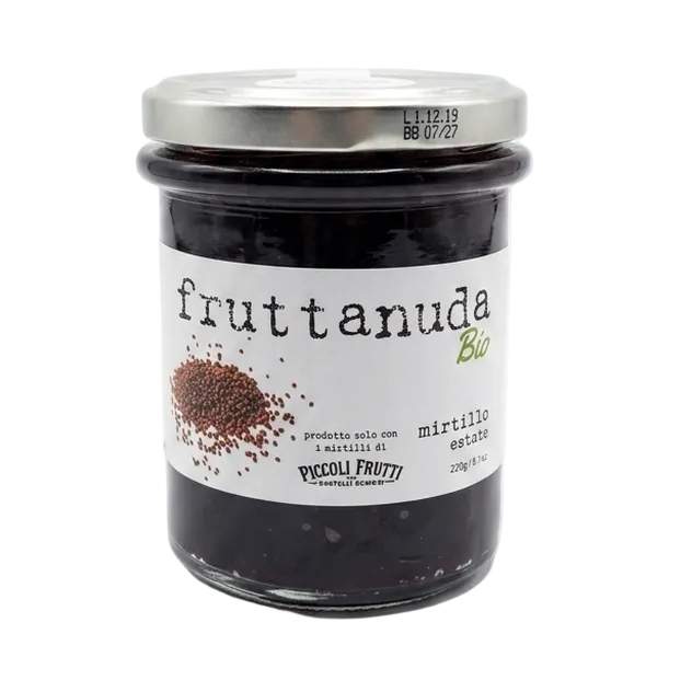 Confitura Extra de Arándano Orgánica Fruttanuda 230g